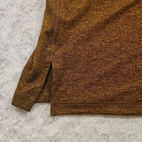 Athleta Uptempo II Hoodie Sweatshirt Mahogany Heather Plus Size 3X - Picture 8 of 11